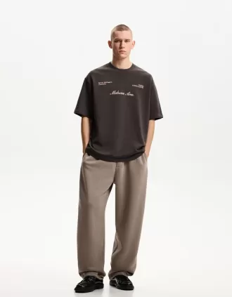 Tricou cu maneca scurta cu broderie