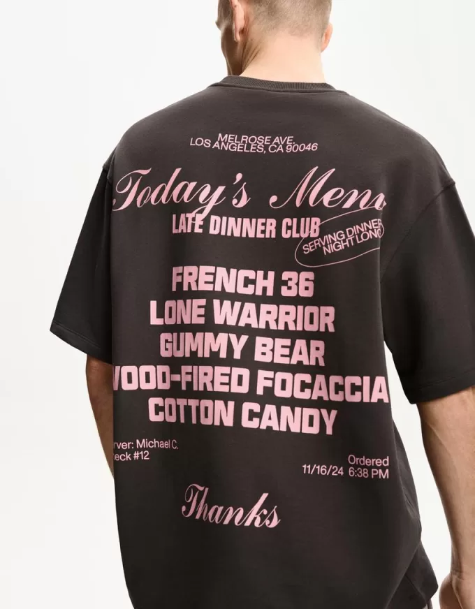 Tricou cu maneca scurta cu broderie Tricou cu maneca scurta cu broderie