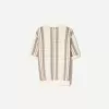 Tricou cu mânecă scurtă cu dungi texturate Tricou cu mânecă scurtă cu dungi texturate