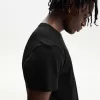 Tricou cu mânecă scurtă cu efect slub Tricou cu mânecă scurtă cu efect slub