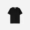 Tricou cu mânecă scurtă cu efect slub Tricou cu mânecă scurtă cu efect slub