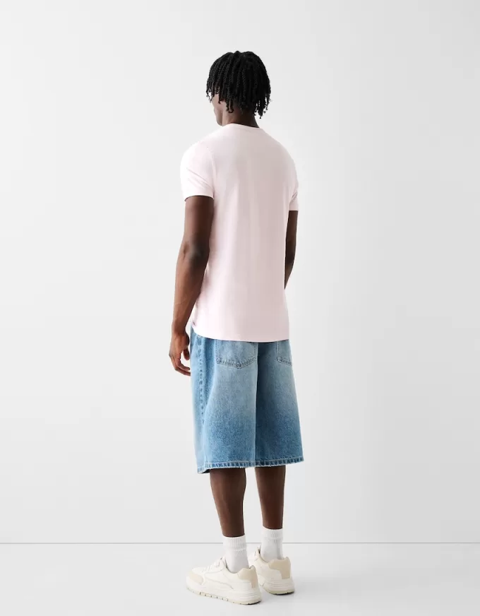 Tricou cu mânecă scurtă, cu formă normală Tricou cu mânecă scurtă, cu formă normală