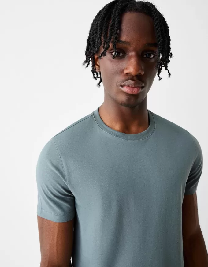 Tricou cu mânecă scurtă, cu formă normală Tricou cu mânecă scurtă, cu formă normală
