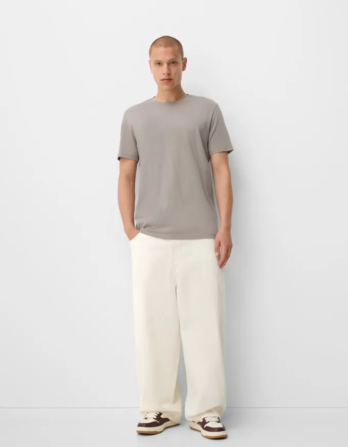 Tricou cu mânecă scurtă, cu formă normală Tricou cu mânecă scurtă, cu formă normală