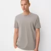 Tricou cu mânecă scurtă, cu formă normală Tricou cu mânecă scurtă, cu formă normală