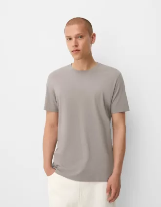 Tricou cu mânecă scurtă, cu formă normală