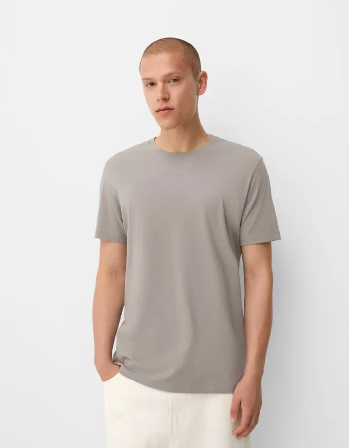 Tricou cu mânecă scurtă, cu formă normală Tricou cu mânecă scurtă, cu formă normală