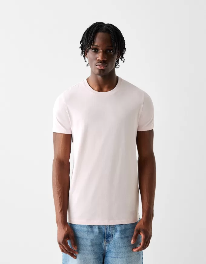 Tricou cu mânecă scurtă, cu formă normală Tricou cu mânecă scurtă, cu formă normală