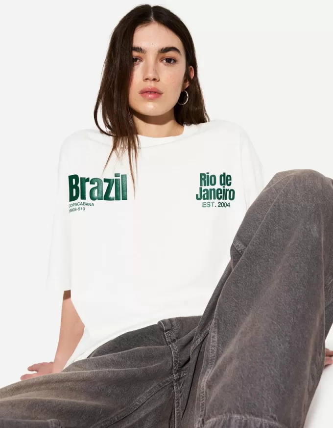Tricou cu maneca scurta cu imprimeu
