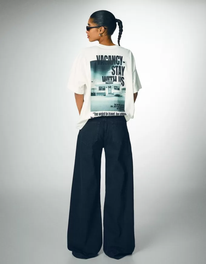 Tricou cu maneca scurta cu imprimeu