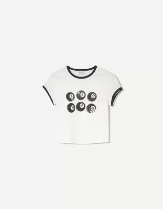 Tricou cu maneca scurta cu imprimeu