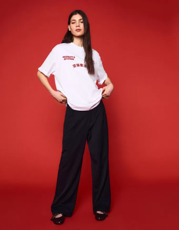 Tricou cu maneca scurta cu imprimeu
