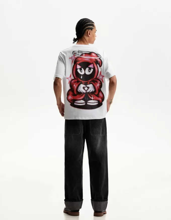 Tricou cu maneca scurta cu imprimeu Tricou cu maneca scurta cu imprimeu