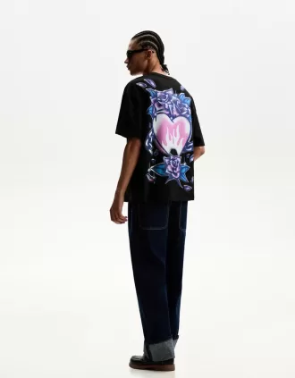 Tricou cu maneca scurta cu imprimeu