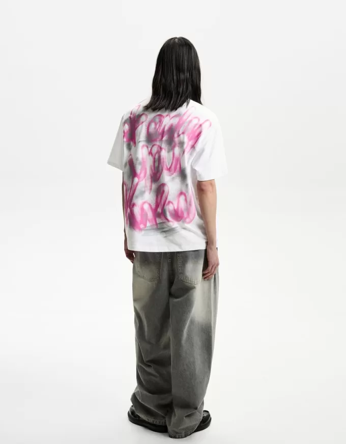Tricou cu maneca scurta cu imprimeu Tricou cu maneca scurta cu imprimeu