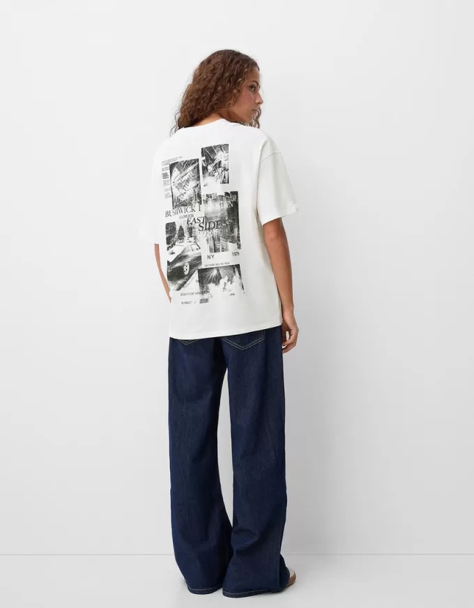 Tricou cu maneca scurta cu imprimeu