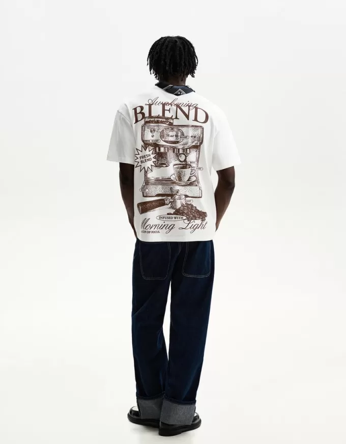 Tricou cu maneca scurta cu imprimeu Tricou cu maneca scurta cu imprimeu