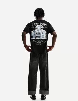 Tricou cu maneca scurta cu imprimeu