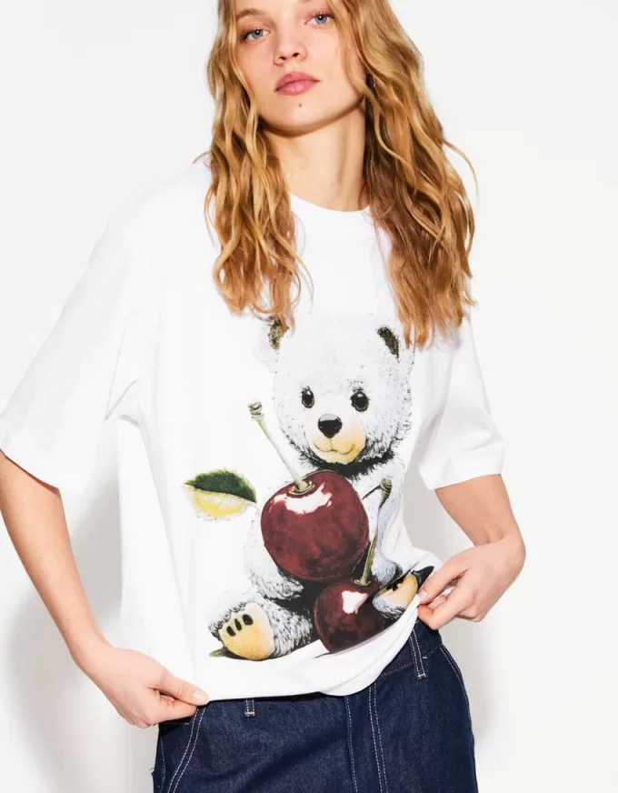 Tricou cu maneca scurta cu imprimeu