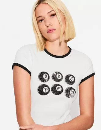 Tricou cu maneca scurta cu imprimeu