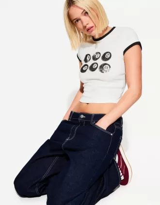 Tricou cu maneca scurta cu imprimeu