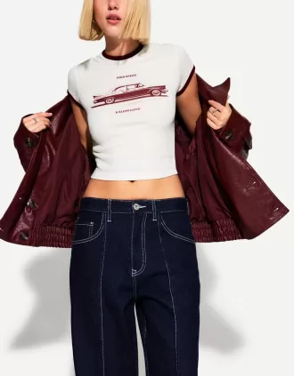 Tricou cu maneca scurta cu imprimeu