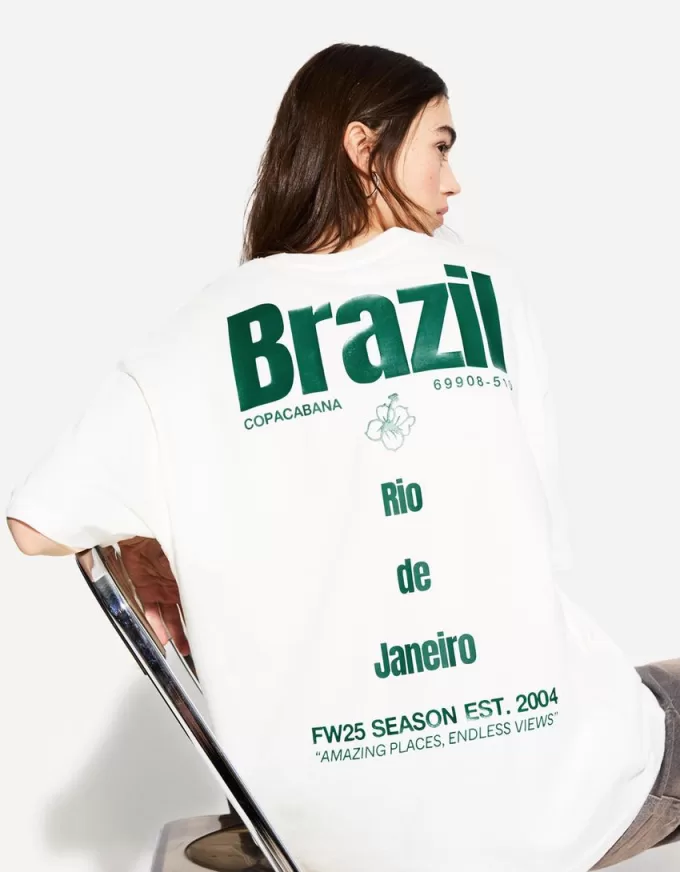 Tricou cu maneca scurta cu imprimeu