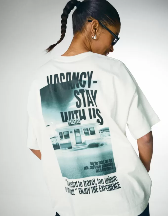 Tricou cu maneca scurta cu imprimeu