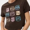 Tricou cu maneca scurta cu imprimeu