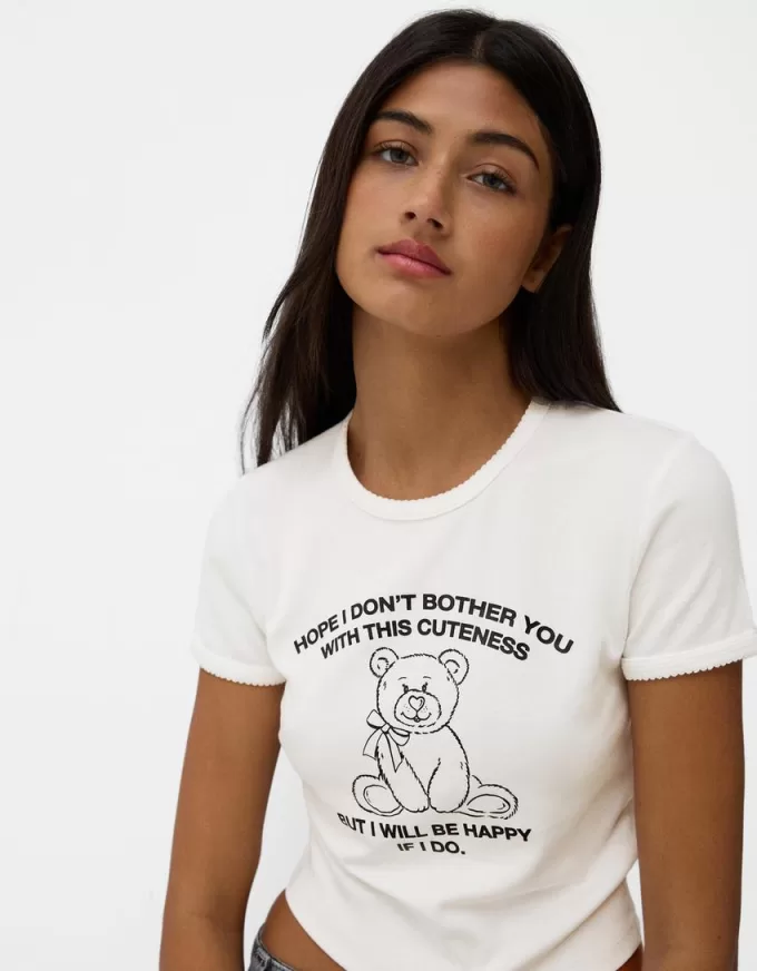 Tricou cu maneca scurta cu imprimeu