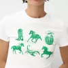 Tricou cu maneca scurta cu imprimeu Tricou cu maneca scurta cu imprimeu