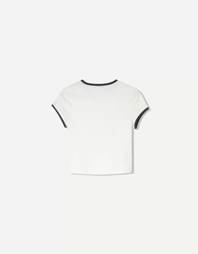Tricou cu maneca scurta cu imprimeu Tricou cu maneca scurta cu imprimeu
