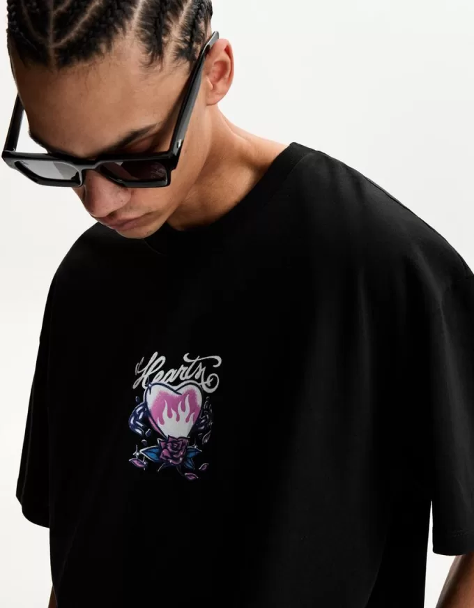 Tricou cu maneca scurta cu imprimeu Tricou cu maneca scurta cu imprimeu