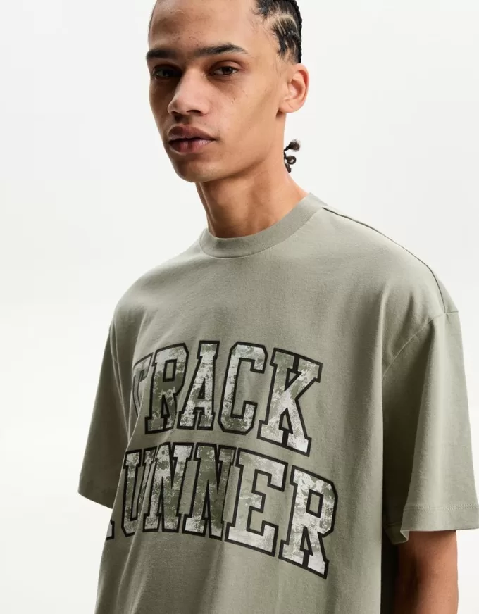Tricou cu maneca scurta cu imprimeu Tricou cu maneca scurta cu imprimeu