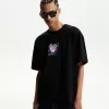 Tricou cu maneca scurta cu imprimeu Tricou cu maneca scurta cu imprimeu