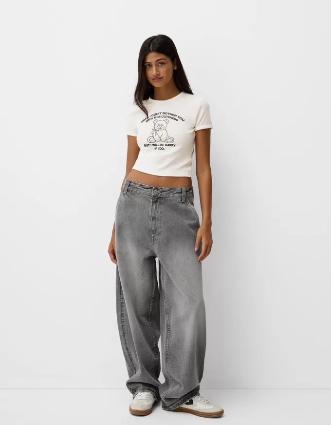 Tricou cu maneca scurta cu imprimeu