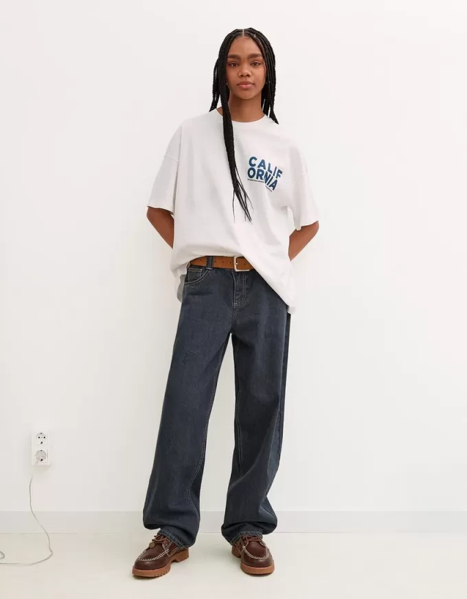Tricou cu maneca scurta cu imprimeu Tricou cu maneca scurta cu imprimeu