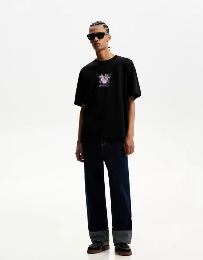 Tricou cu maneca scurta cu imprimeu Tricou cu maneca scurta cu imprimeu