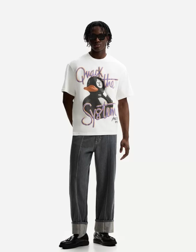 Tricou cu maneca scurta cu imprimeu Tricou cu maneca scurta cu imprimeu