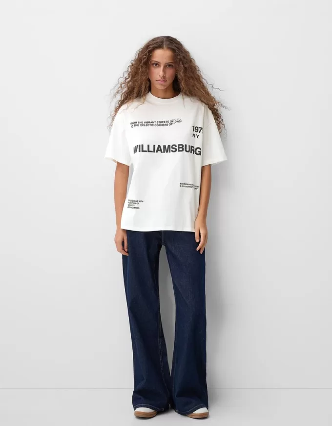 Tricou cu maneca scurta cu imprimeu