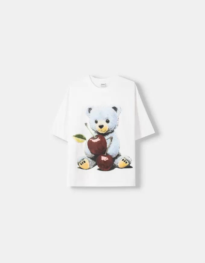 Tricou cu maneca scurta cu imprimeu