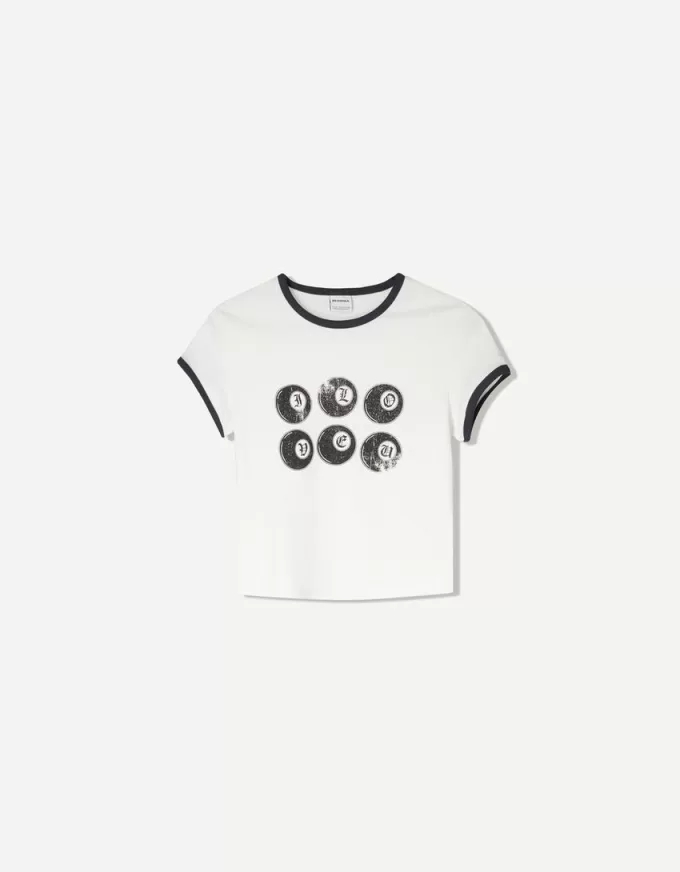Tricou cu maneca scurta cu imprimeu