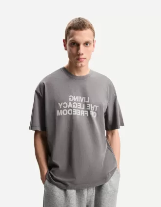 Tricou cu maneca scurta cu imprimeu