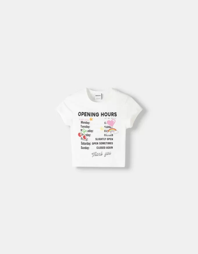 Tricou cu maneca scurta cu imprimeu Tricou cu maneca scurta cu imprimeu
