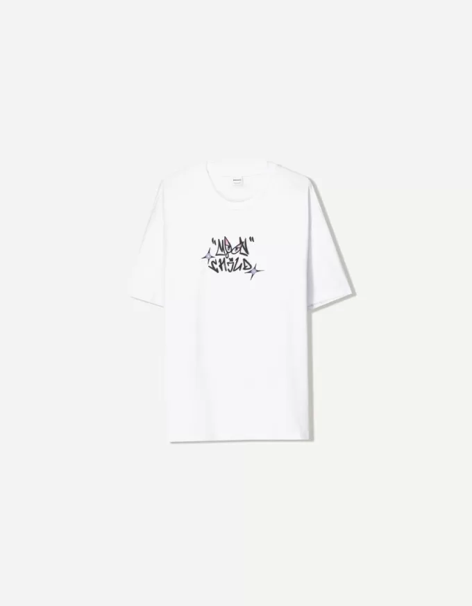 Tricou cu maneca scurta cu imprimeu Tricou cu maneca scurta cu imprimeu