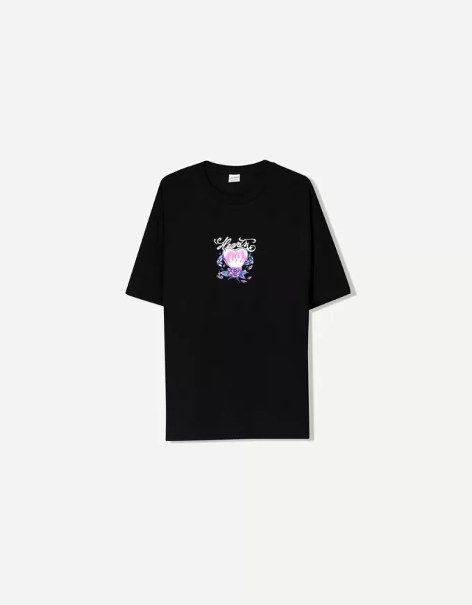 Tricou cu maneca scurta cu imprimeu Tricou cu maneca scurta cu imprimeu