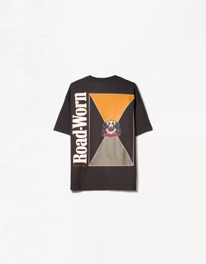 Tricou cu maneca scurta cu imprimeu Tricou cu maneca scurta cu imprimeu