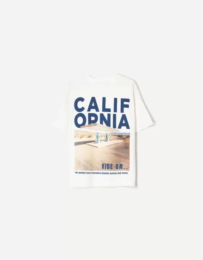 Tricou cu maneca scurta cu imprimeu Tricou cu maneca scurta cu imprimeu