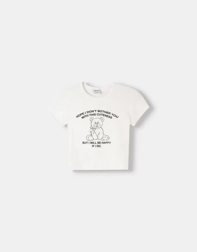 Tricou cu maneca scurta cu imprimeu Tricou cu maneca scurta cu imprimeu