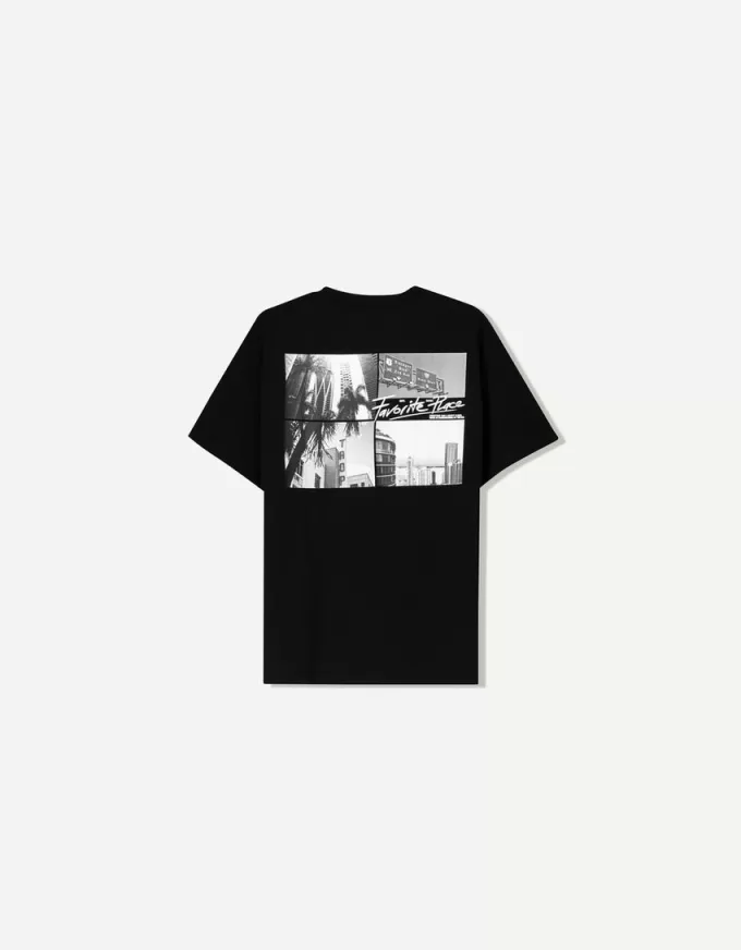 Tricou cu maneca scurta cu imprimeu Tricou cu maneca scurta cu imprimeu